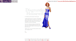 Desktop Screenshot of disgruntledhousewife.com